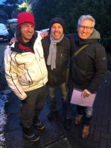 Alex Sultoon Gordon Peaston Steve Gates wrap photo