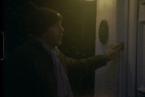 Nigel front door bell push