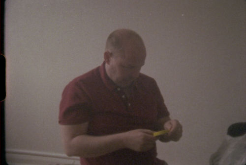 Nigel finding Cine Film