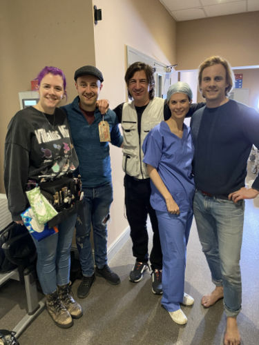 Organ Failure Team Photo Cat Corderoy Marco Petrucco Alex Sultoon Jennifer Whitman Holly Marcus McSorley